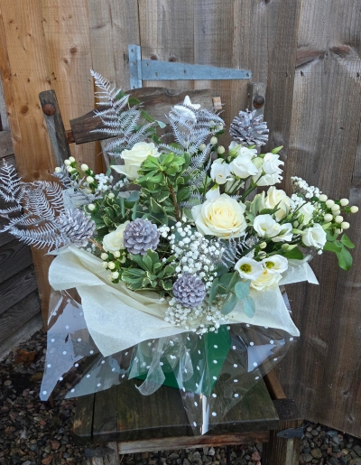 White Christmas Bouquet