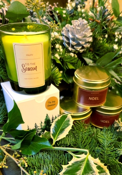 10cl Christmas Candle