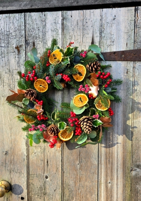 Christmassy Door Wreath