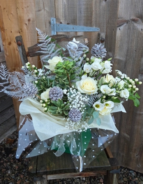 White Christmas Bouquet